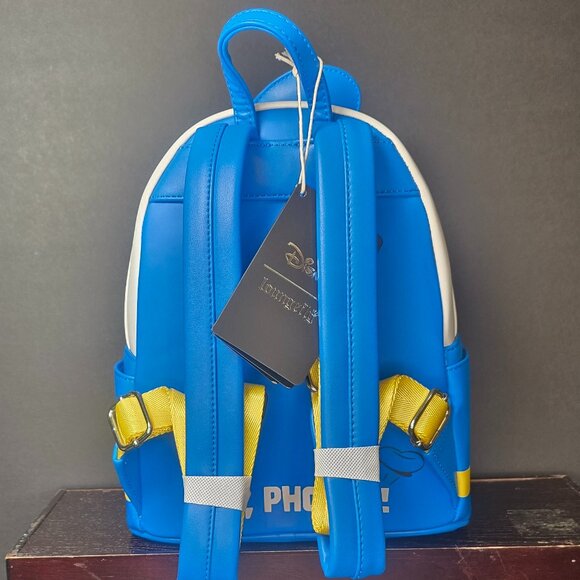 NWT Loungefly Disney Parks Donald Duck Mini Backpack Cosplay - Picture 2 of 2